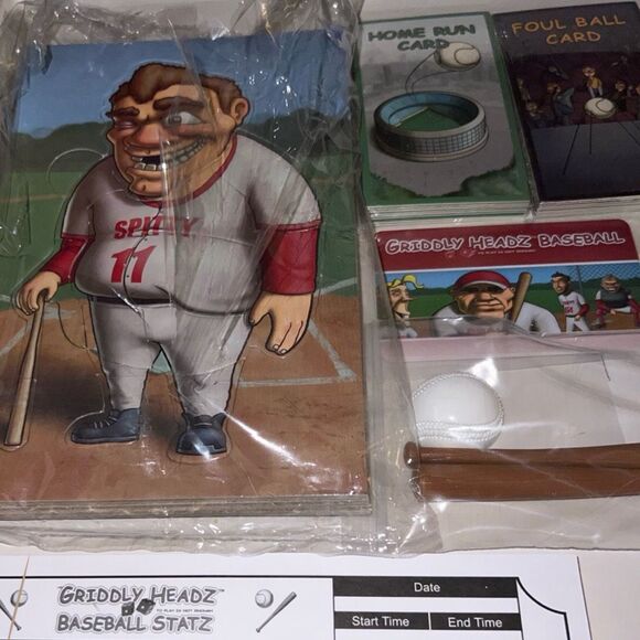 2005 Headz Baseball Family Fun Strategy Game Complete - Picture 11 of 12